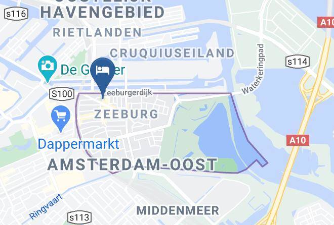 Amsterdam - Stayokay Hostel Amsterdam Oost Maps