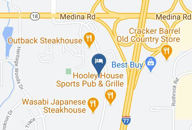 Summit - Fairbridge Inn & Suites Akron Copley Township West Maps