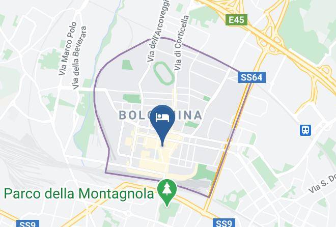 Bologna - Stazione Centrale Affitta Camere 2 Maps