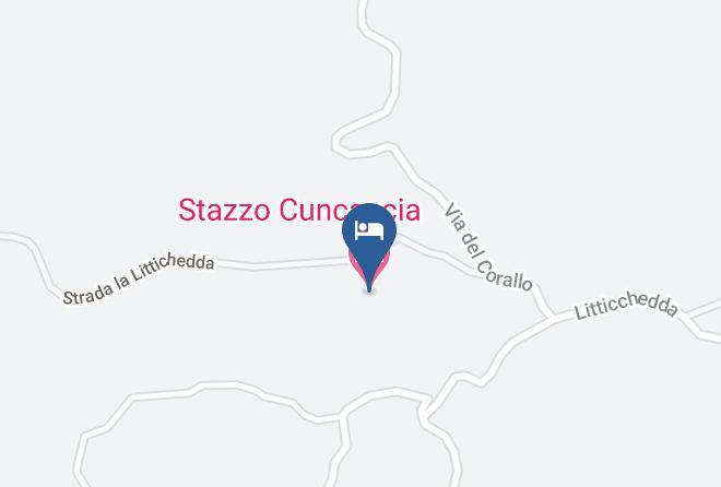 Sassari - Stazzo Cuncaccia Maps