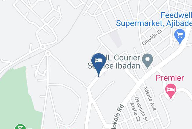 Ibadan - Steady Palace Hotel Maps