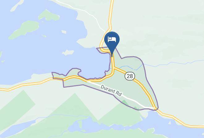 Hamilton - Steamboat Landing On Blue Mountain Lake Maps
