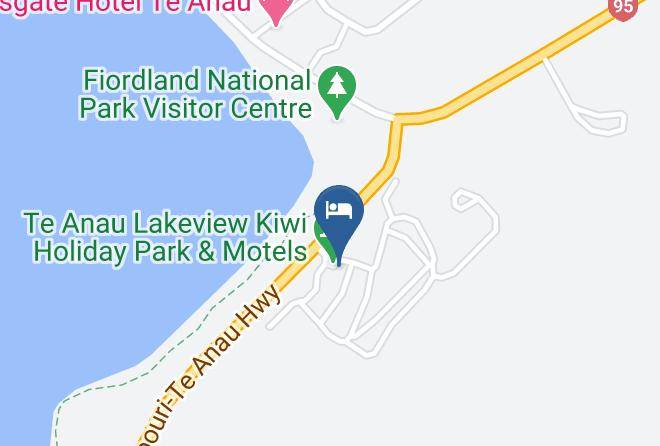 Te Anau - Steamers Beach Backpackers Bbh Maps