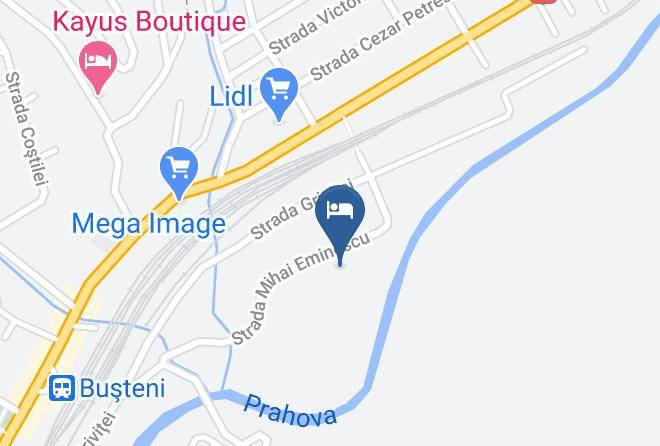 Busteni - Steaua Nordului Maps