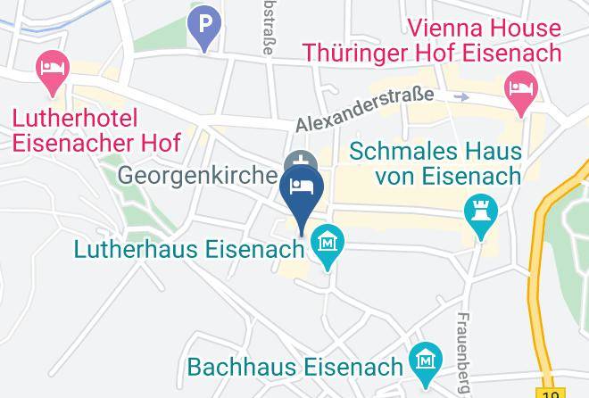 Eisenach - Stefan Moll Gastehaus Fur Jung & Alt Maps
