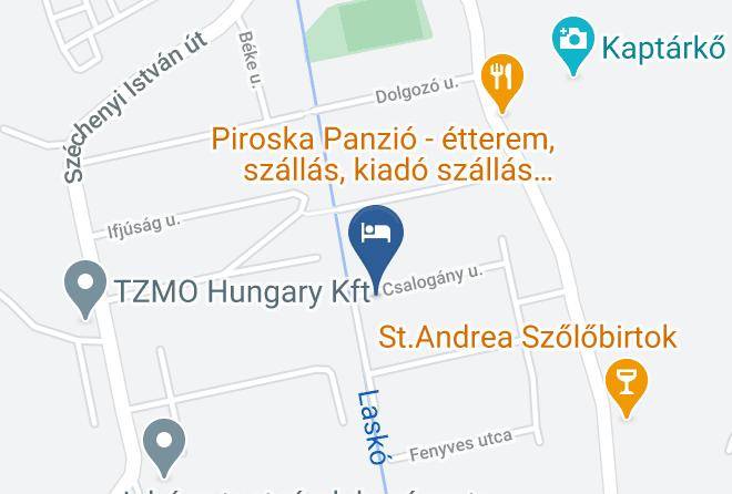Egerszalok - Stefania Vendeghaz Maps
