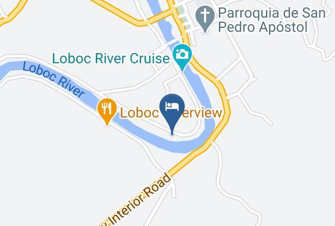 Bohol - Stefanie Grace Paradise Inn & Restobar Maps