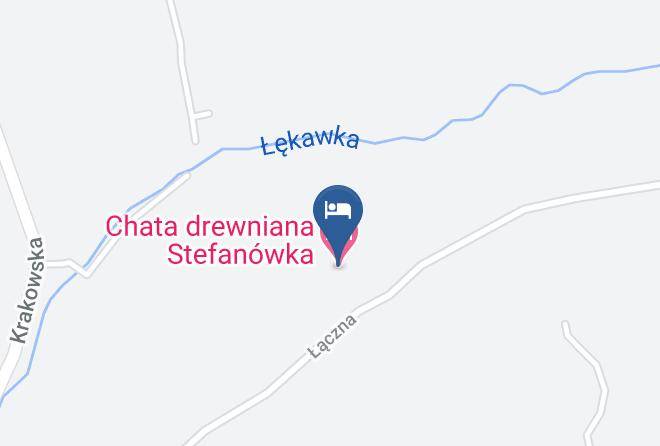Chata Drewniana Stefanowka Map
