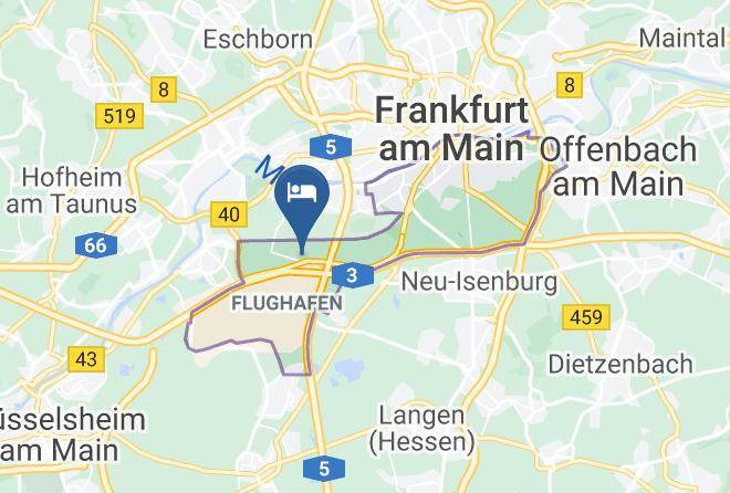 Frankfurt Am Main - Steigenberger Airport Hotel Frankfurt Maps