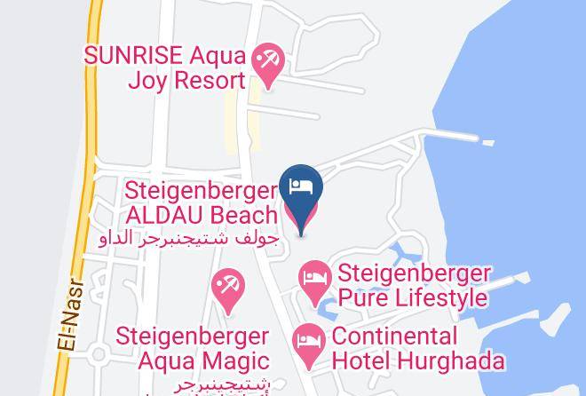 Steigenberger Aldau Beach Hotel Map