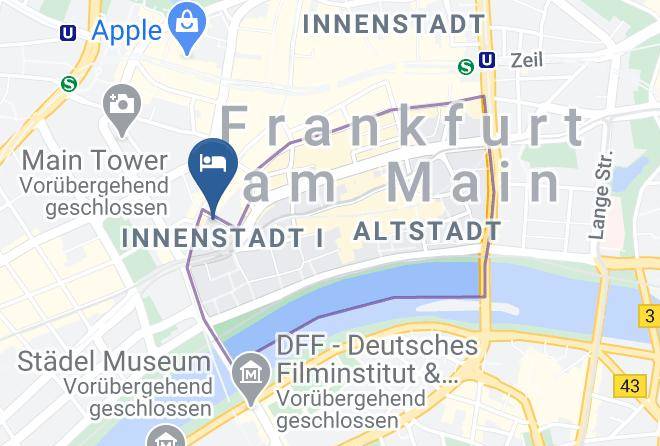 Frankfurt Am Main - Steigenberger Frankfurter Hof Maps