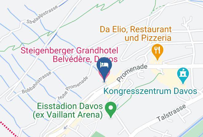 Prattigau Davos - Steigenberger Grandhotel Belvedere Davos Maps