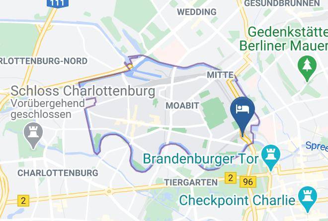 Stadt Berlin - Steigenberger Hotel Am Kanzleramt Berlin Maps