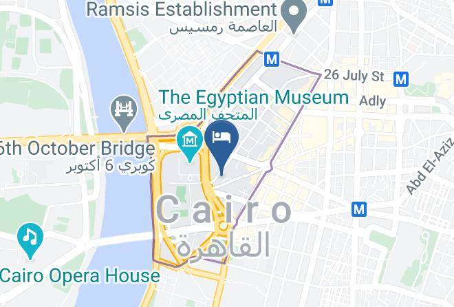 Cairo - Steigenberger Hotel El Tahrir Cairo Maps