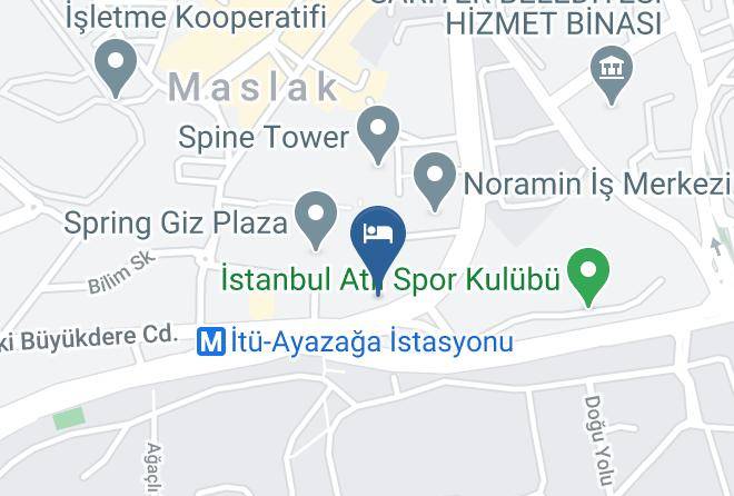 Sariyer - Hilton Istanbul Maslak Maps