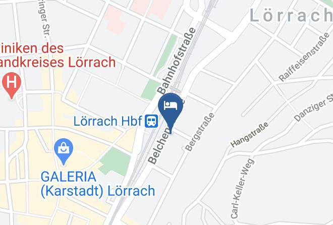Lorrach - Steigenberger Hotel Stadt Lorrach Maps
