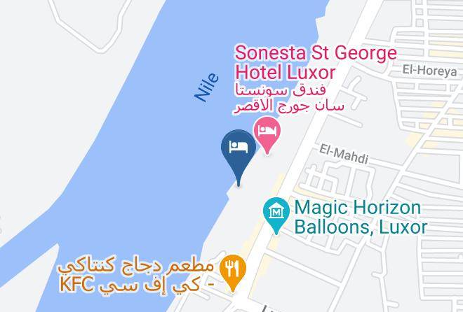 Luxor - Steigenberger Resort Achti Maps