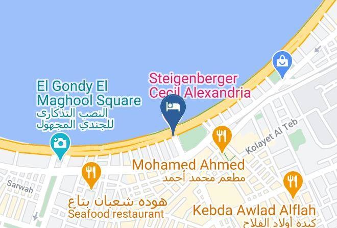 Alexandria - Steigenbetger Cecil Alexandria Maps
