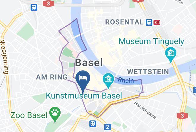 Basel Steinen - Steinenschanze Stadthotel Maps
