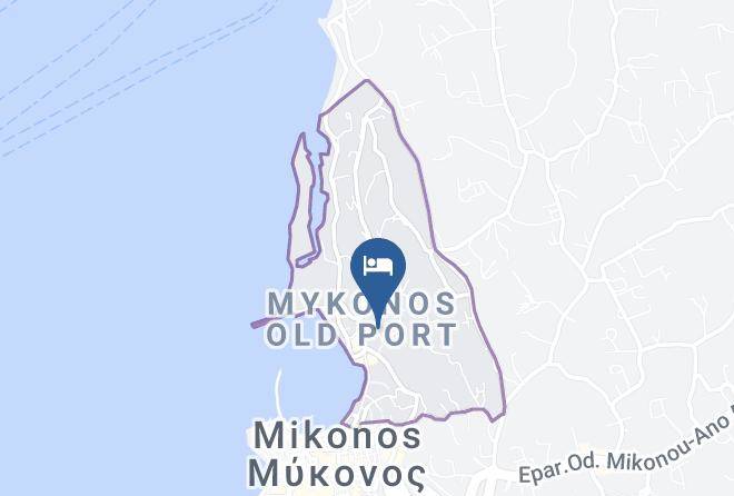 Mykonos - Stelios View Mykonos Town Maps