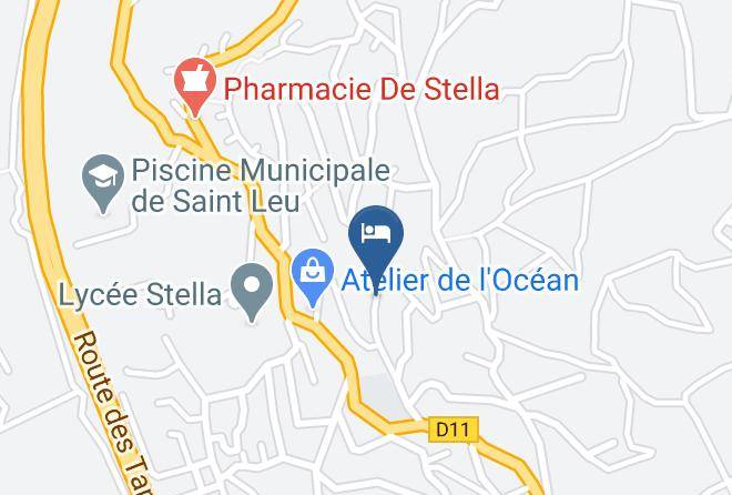 Saint Leu - Stella Foresta Maps