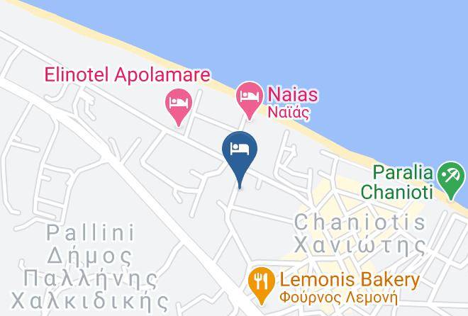 Khalkidhiki - Stella Maisonette Maps