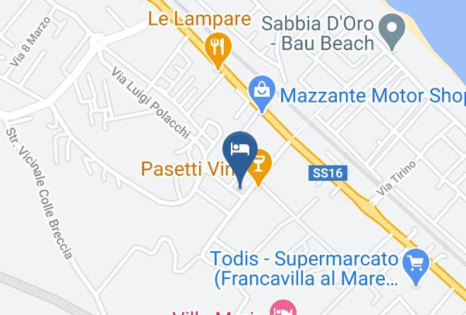 Pescara - Stella Marina Bed&breakfast Maps