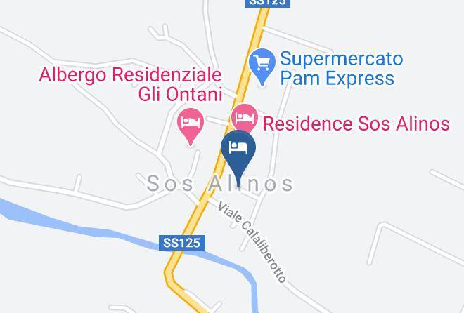 Nuoro - Stella Marina Maps