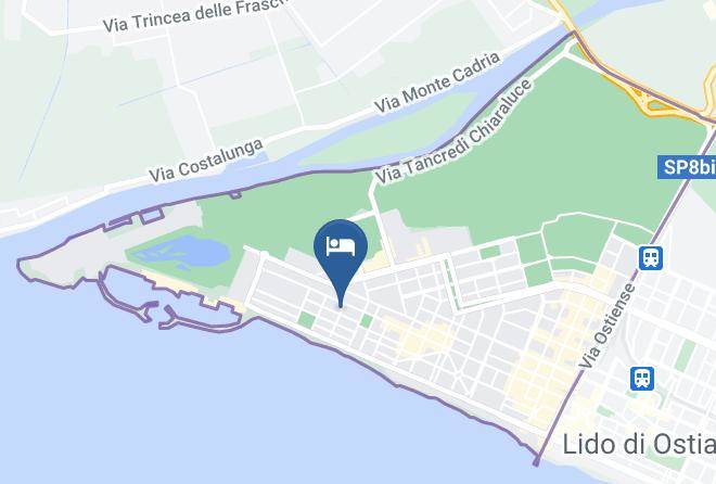 Rome - Stella Maris B&b Lido Di Ostia Maps