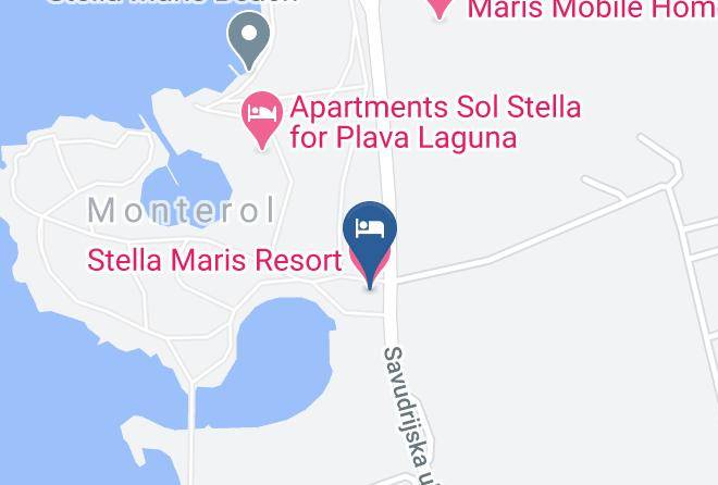 Umag - Stella Maris Resort Maps