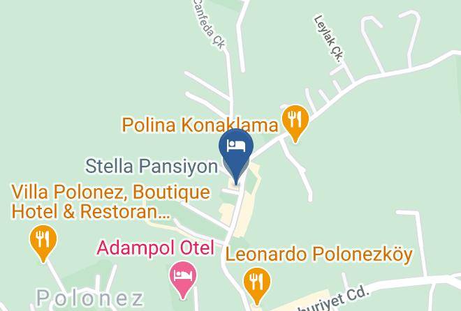 Polonezkoyu - Stella Pansiyon Maps