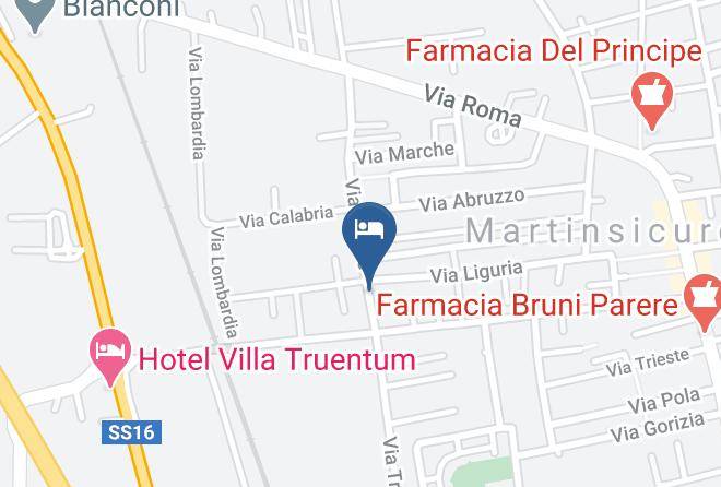 Teramo - Stella Polare B&b Maps