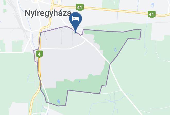Nyiregyhaza - Stella Rose Etterem & Panzio Maps
