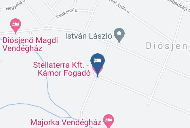 Diosjeno - Stellaterra Kft Kamor Fogado Maps