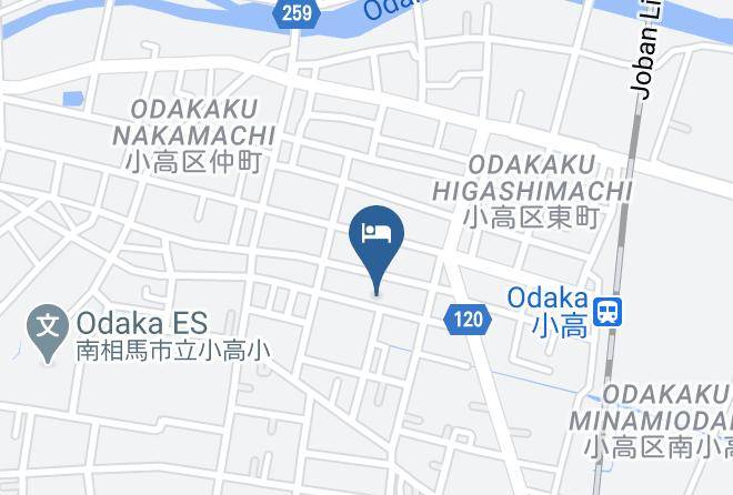 Minamisoma City - Step Inn Haramachi Maps