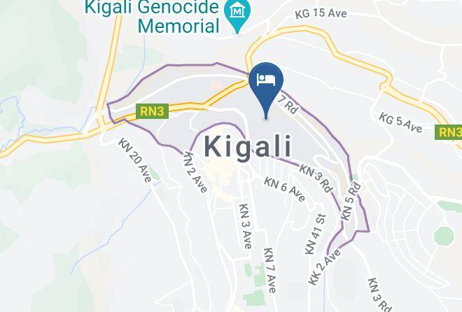 Kigali - Step Town Hotel Maps