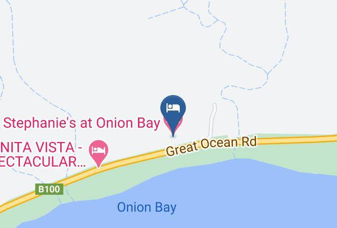 Colac Otway - Stephanie's At Onion Bay Maps