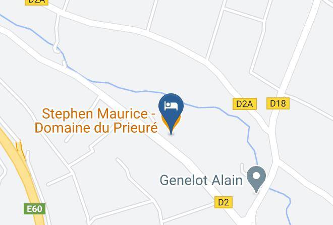 Cote D Or - Stephen Maurice Domaine Du Prieure Maps