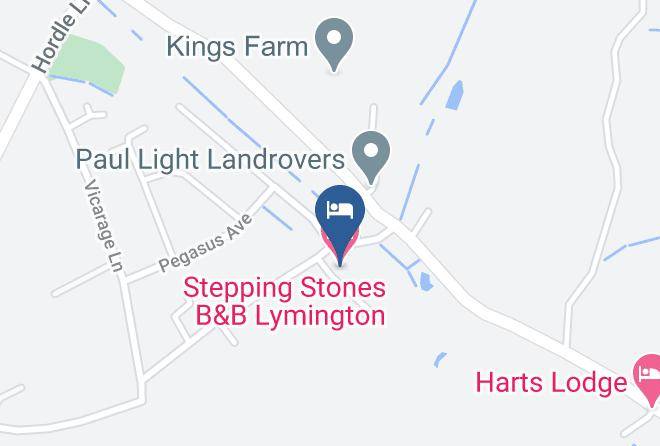 Hants - Stepping Stones B&b Lymington Maps