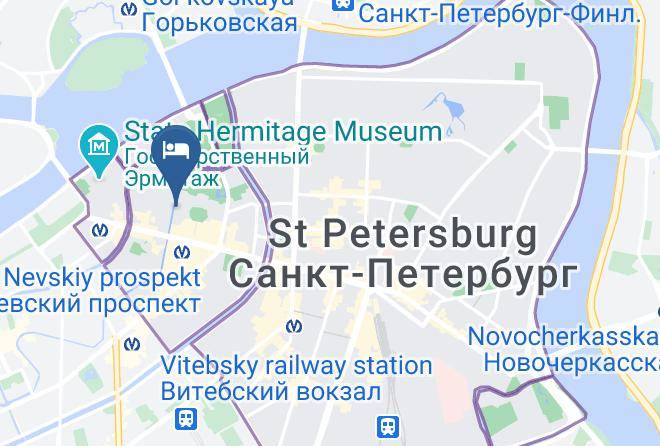Saint Petersburg - Steps Hotel Maps