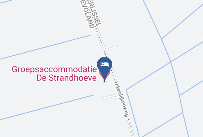 Noordoostpolder - Groepsaccommodatie De Strandhoeve Maps