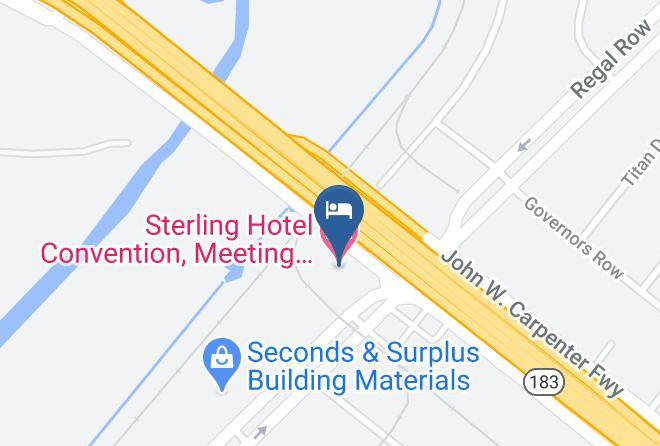 Sterling Hotel Convention Meeting And Event Center Map