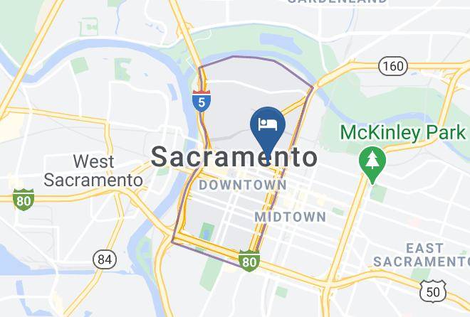Sacramento - Sterling Hotel Maps