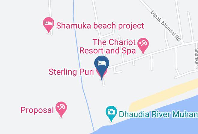 Puri - Sterling Puri Safest Resorts And Hotels Maps