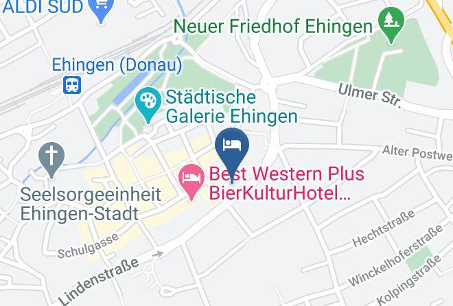 Alb Donau Kreis - Sternplatz Hotel Maps