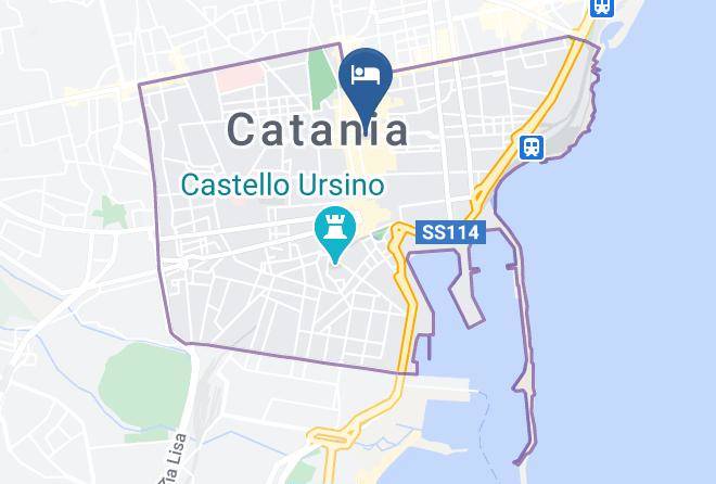 Catania - Stesicorea Palace Maps