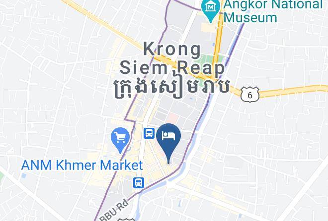 Steung Siemreap Hotel Karte - Siem Reap - Siem Reab Town