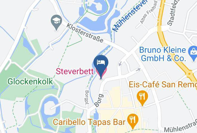 Coesfeld - Steverbett Hotel Maps
