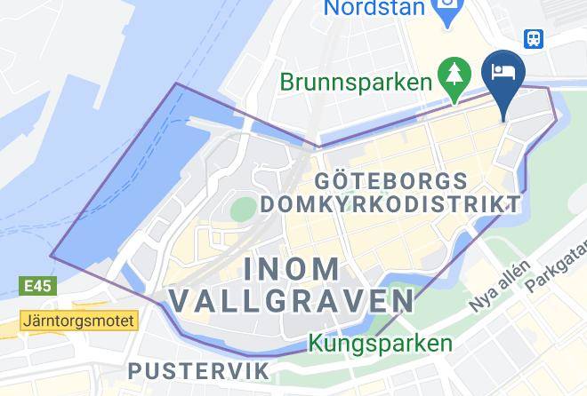 Comfort Hotel City Goteborg Map