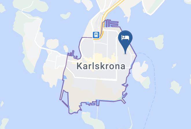Karlskrona - Stf Karlskrona Vandrarhem Maps